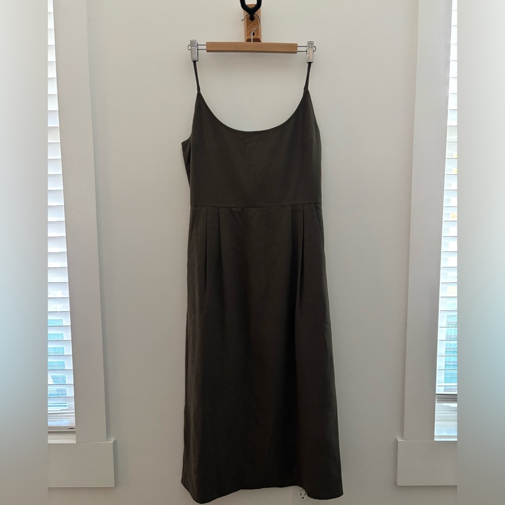Jenni Kayne Rove Dark Moss Dress